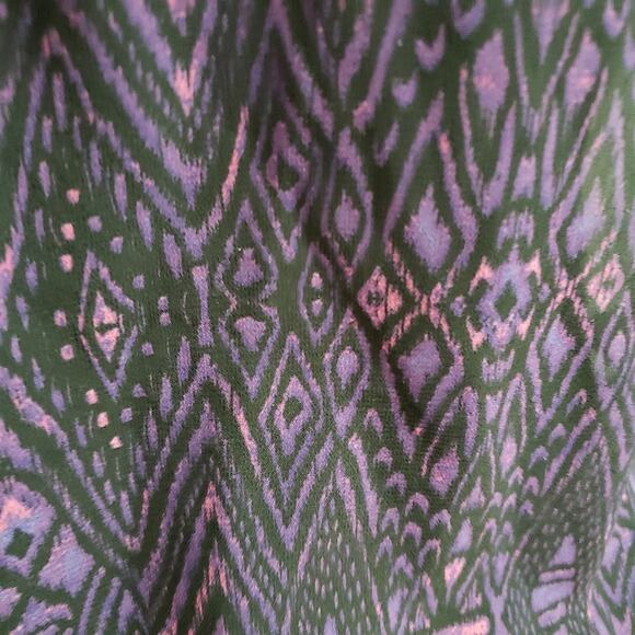 American Eagle Outfitters Semi Sheer Henley Blouse Whimsigoth Y2K Fairy Goth - Picture 7 of 10